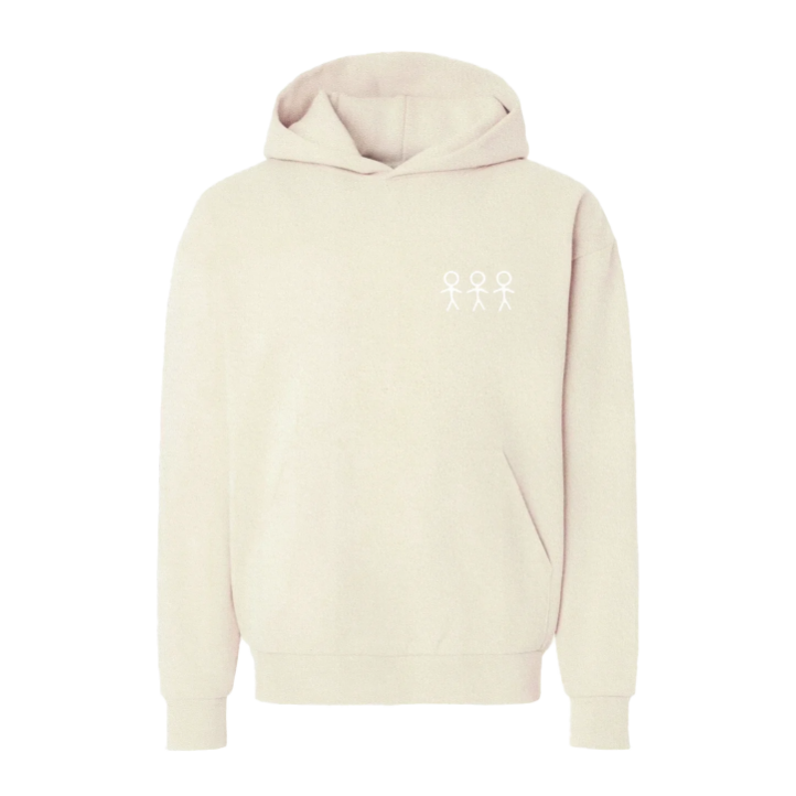 boywithuke king of nothing hoodie in ivory