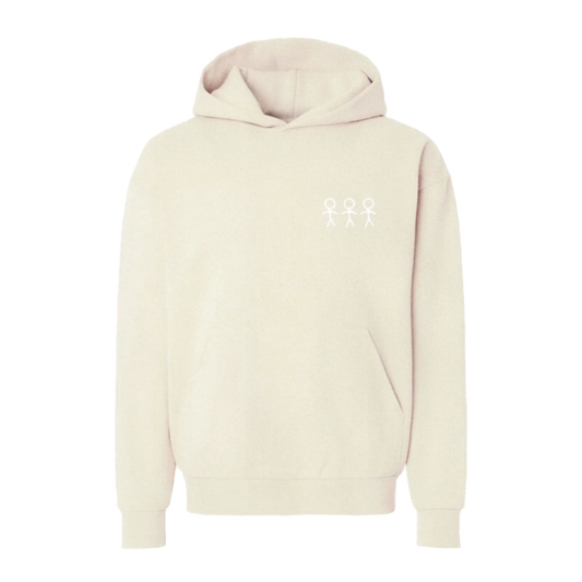 boywithuke king of nothing hoodie in ivory